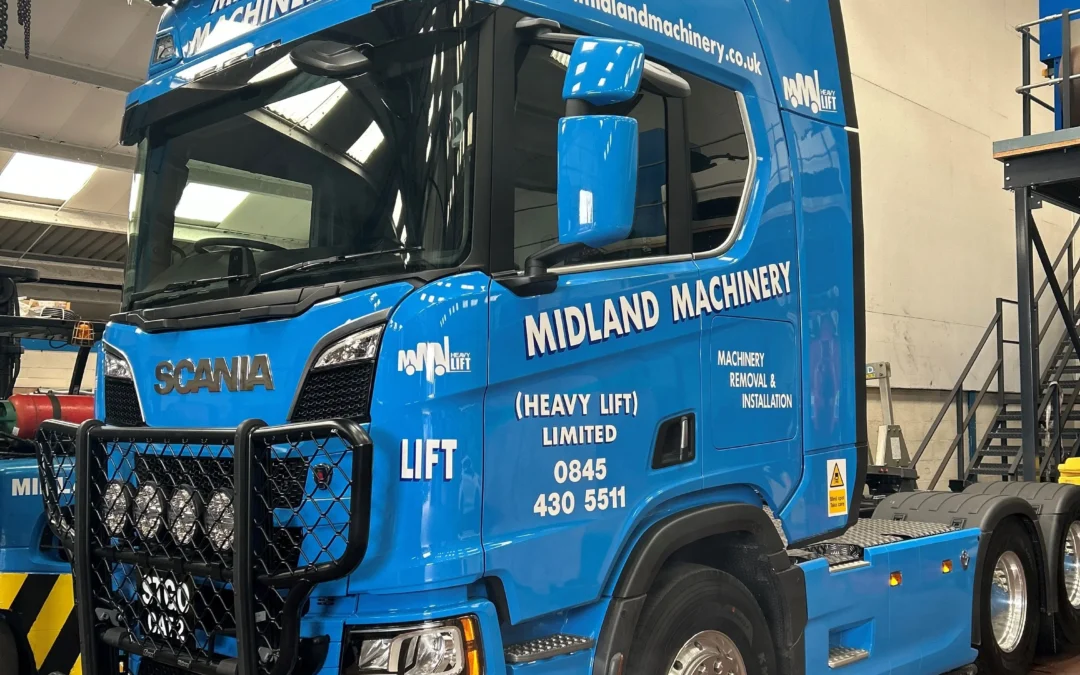 Our Latest New Addition To Our Fleet – 80Ton Scania V8 660 Tractor Unit